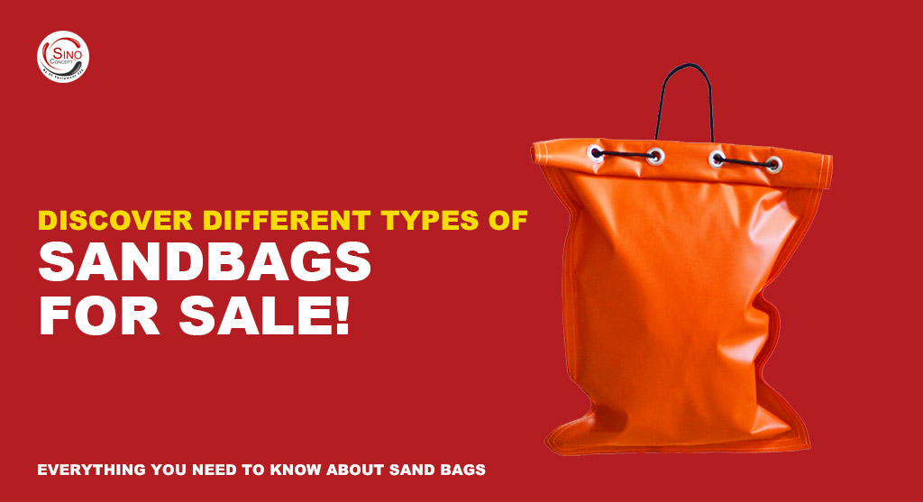 1-sandbags-for-sale Orange sandbags for sale, manufactured by Sino Concept