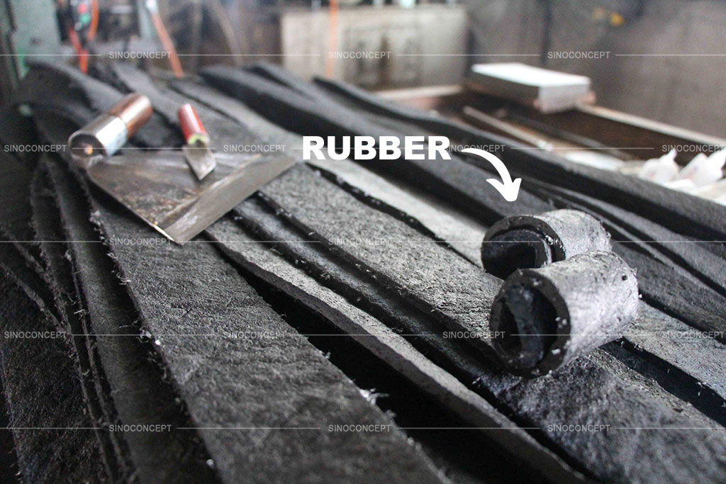 High quality rubber material to manufacture rubber cable protectors