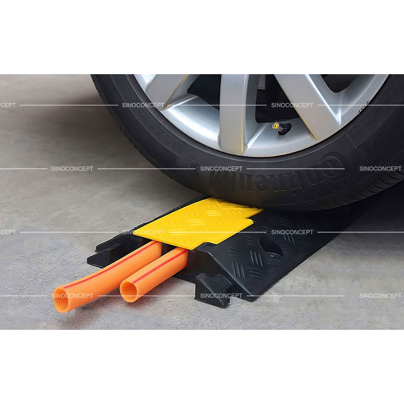 Cable Ramp - 2 Channels, Cable Protector, Cable Cover