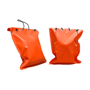 Featured image of orange PVC sandbags.