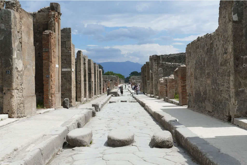 The streets of Pompeii