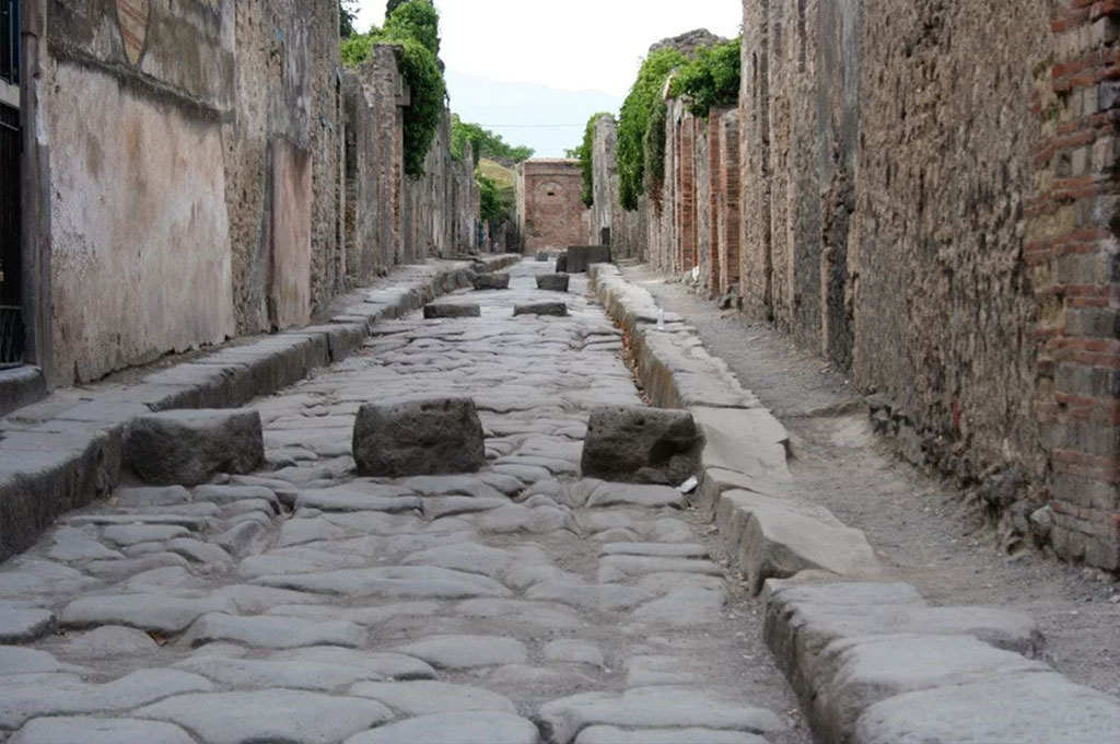 The streets of Pompeii